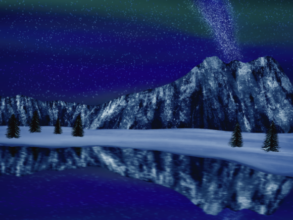 Download Mountains Reflection - Premium Resources